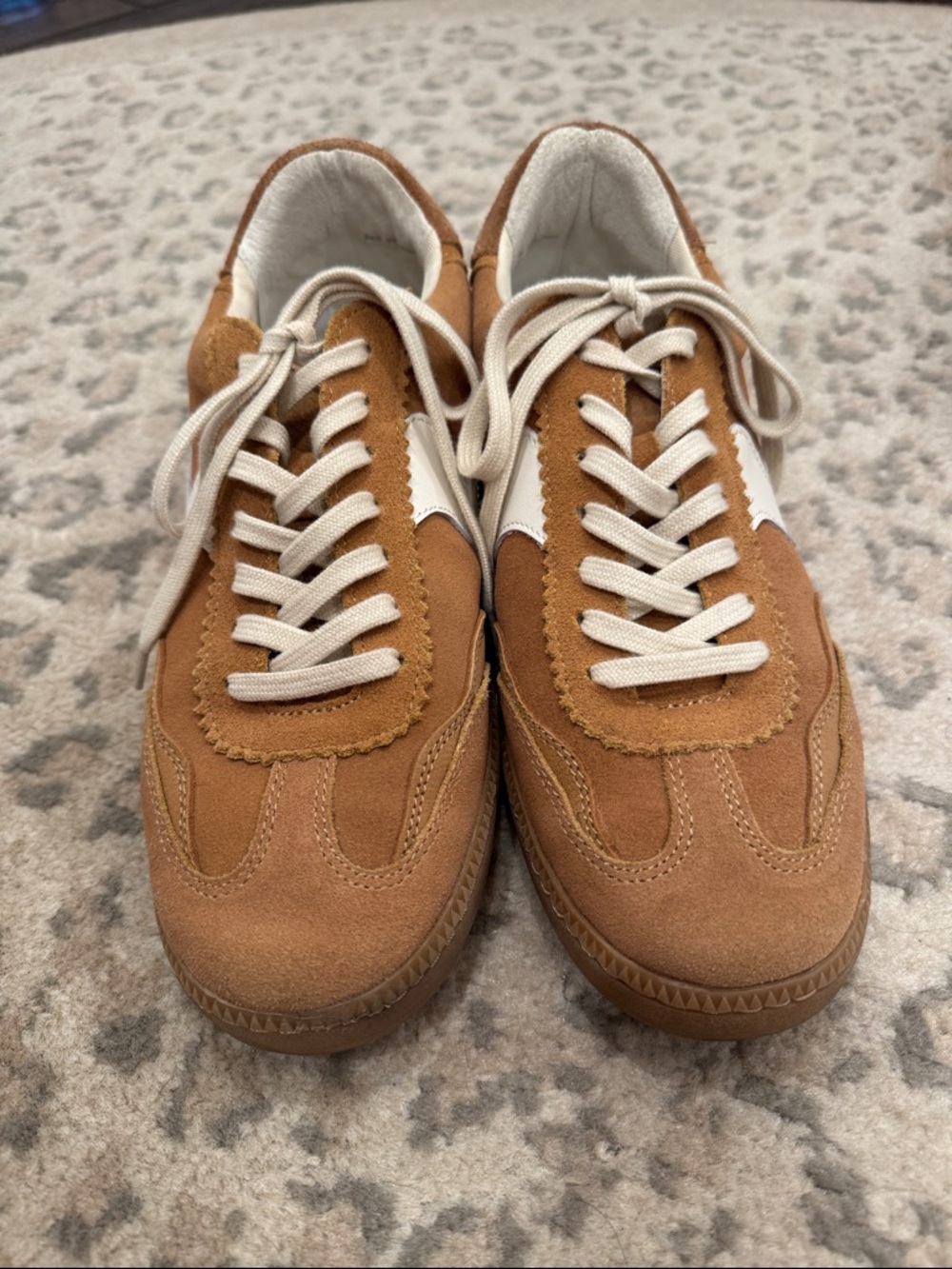 Dolce Vita caramel colored sneakers